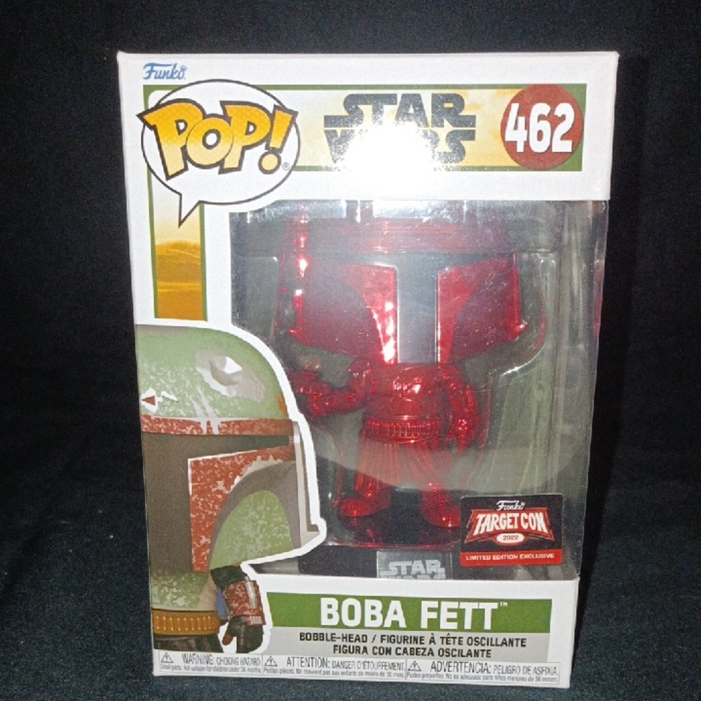 Funko Red Chrome Boba Fett Pop! Vinyl